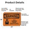 Signmission Safety Culture Sign, 24 in Width, Aluminum, Rectangle OS-2PACK-WS-A-1824-L-12581 - alternate 4